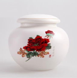 景德鎮(zhèn)陶瓷小號手繪青花茶葉罐 傳統(tǒng)工藝與現(xiàn)代實(shí)用的完美結(jié)合